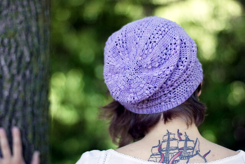 Lace Slouch Hat
