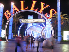 Ballys Monorail Entrance