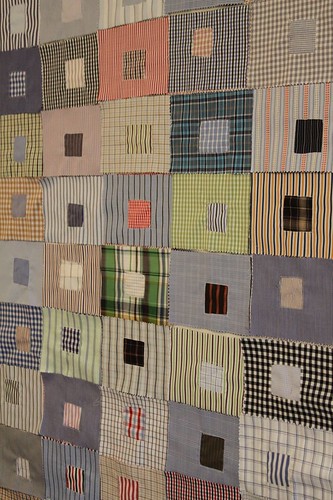 Recycled Fabric Quilt Squares