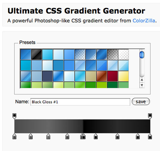 Ultimate CSS Gradient Generator
