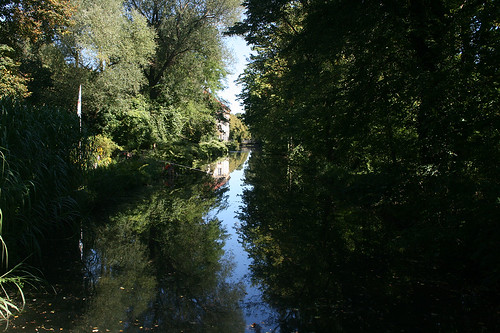 Kanal am Alten Schloß Oberschleißheim