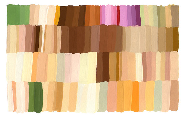 color swatches
