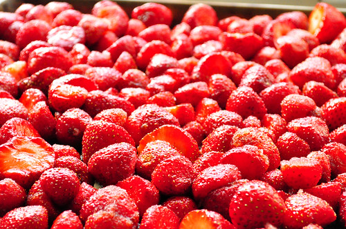 Roasting Strawberries