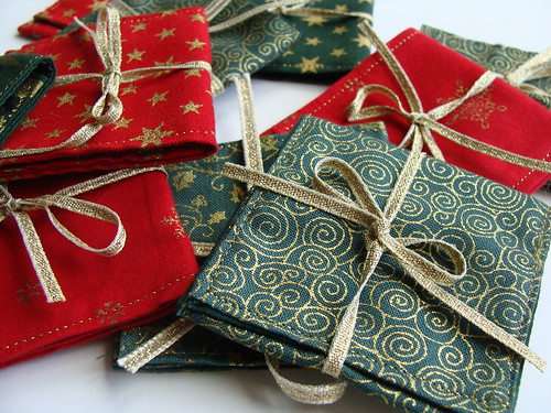Sewn Christmas Parcels