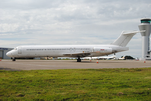 EC-KSF McDonnell Douglas MD-87 by Jersey Airport Photography