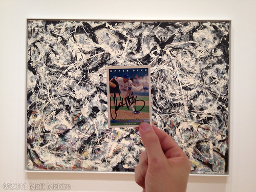 1953 Jackson Pollock and 1993 Chuck McElroy