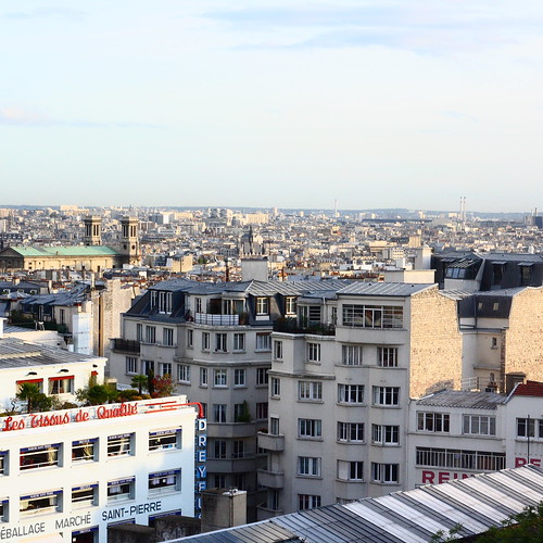 Paris, view from Montmartre