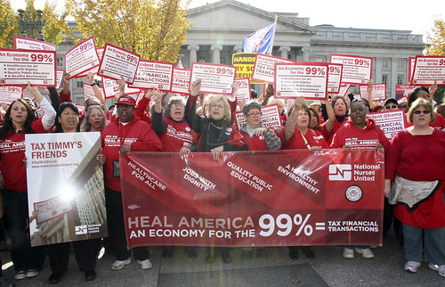 Nurses call for Financial Transaction Tax