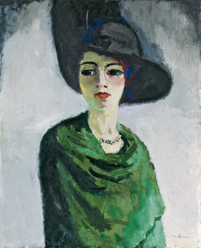 12. Mujer con sombrero negro, Van Dongen