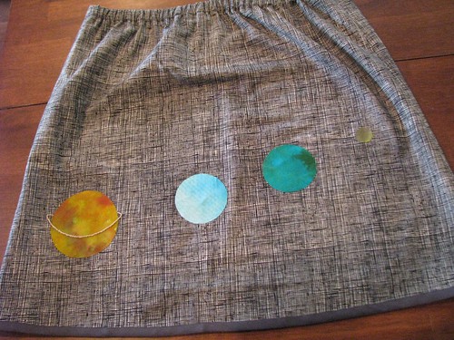 Fabric of the Cosmos Skirt - Back