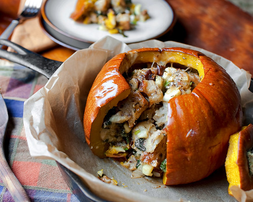 Pumpkin Stuffed with Everything Good