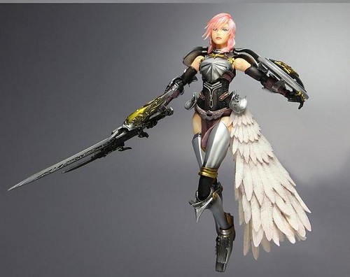 First Look Playarts Kai Lightning from Final Fantasy XIII-2