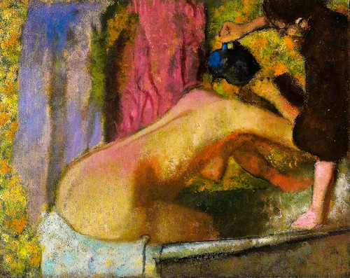 Edgar Degas - Woman at Her Bath, 1895 at Art Gallery of Ontario - Toronto Canada by mbell1975