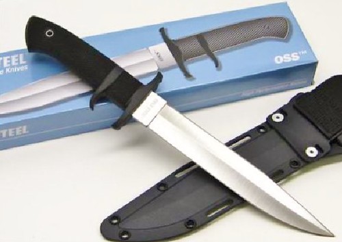Cold Steel OSS Subhilt Fighter 8-1/4" Double Edge Blade