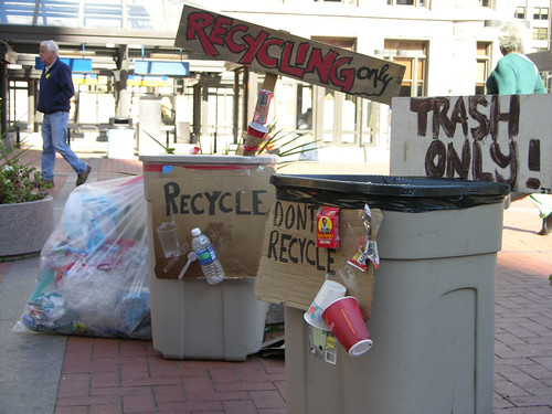 recycling - trash