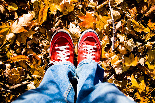 My Feet in Fall