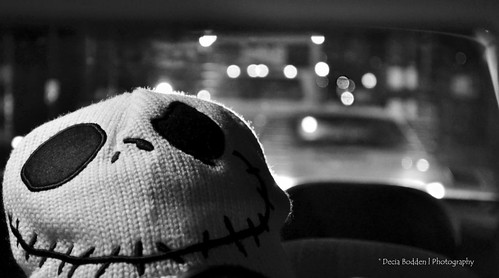 Jack in B/W, just before Halloween by Decia Bodden