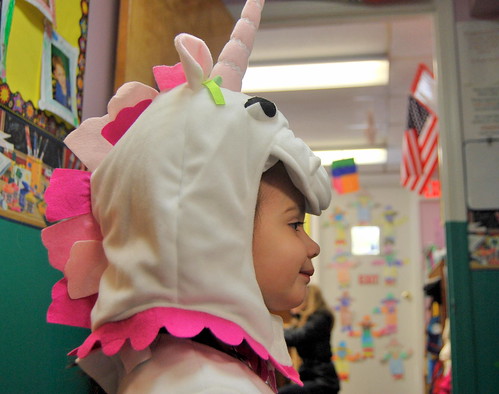 Madeline in Unicorn Costume