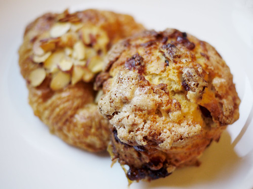 11-17 scone and almond croissant