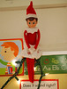 Holly, our ELF ON THE SHELF at School