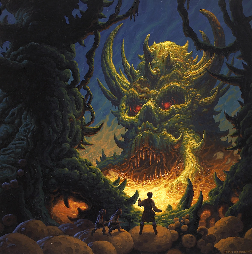 Tim Hildebrandt - Demon Swamp, 1983