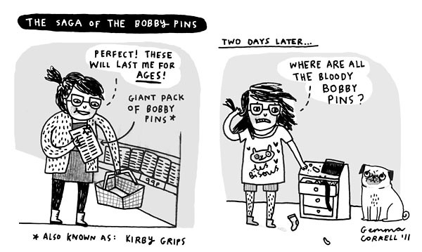 the everlasting saga of the bobby pins