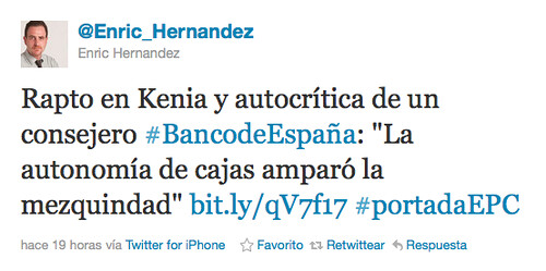 Enric Hernàndez a Twitter