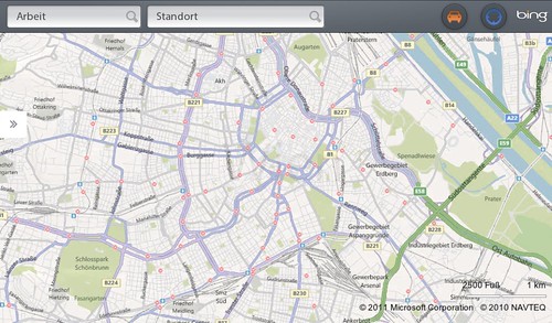 Playbook Bing Maps