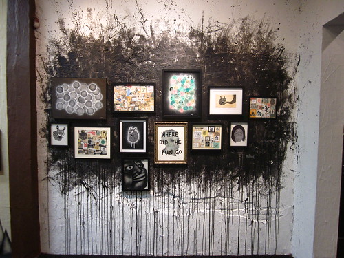 my wall at Choque Cultural Gallery