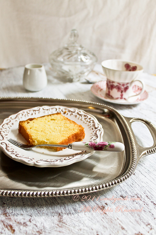 Butter cake at Tea Time...