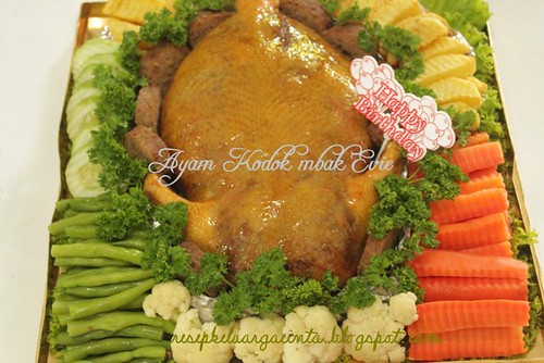 Ayam Kodok Pesanan mbak Evy, Palembang