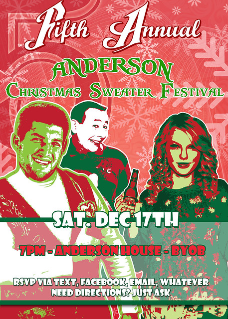 Ugly Sweater Party Invite 2011