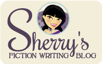 Sherry's Writing Blog button by parajunkee