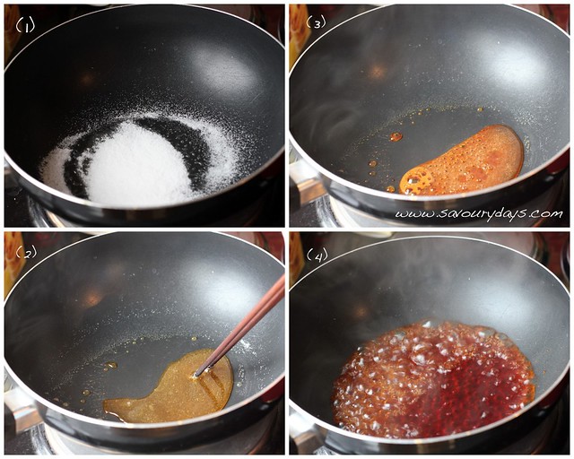 How to make caramel sauce 
