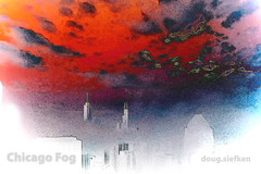 Chicago Skyline FOG by doug.siefken