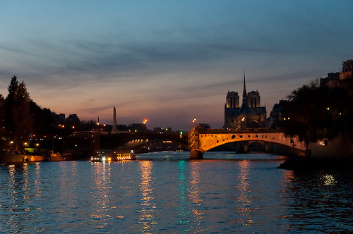 Paris, la Seine et Notre-Dame