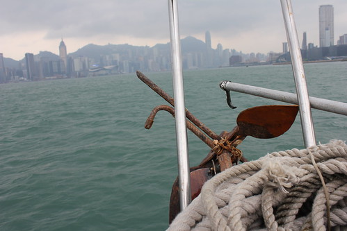 Daytime Victoria Harbor view of Hong Kong. by emaggie