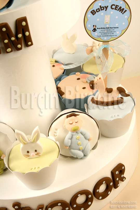 Baby Shower Cupcake Standi 2