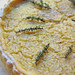farro pie with lemon and thyme custard