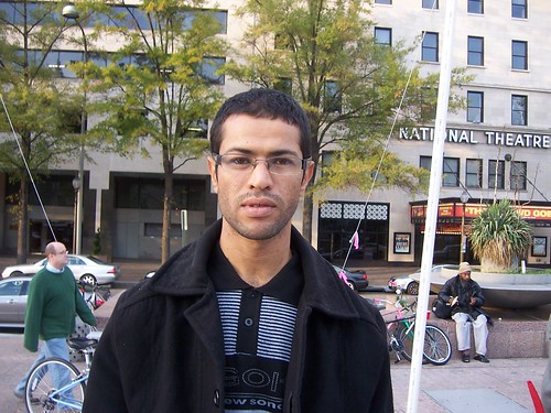 Tunisian trade unionist and activist Jamel Betaeb, winner of the 2011 Democracy Award 