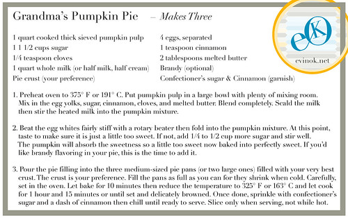 My Old Family Recipe for Pumpkin Pie from Scratch