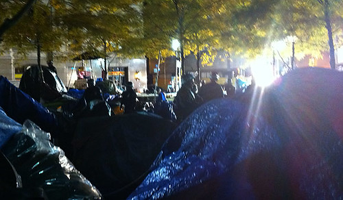 Occupy Wall Street was raided in the early morning hours of Tuesday, November 15, 2011 by New York police. The City said that Zuccotti Park must be cleared for sanitary reasons. by Pan-African News Wire File Photos