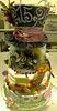 Tim Burton Theme Quinceanera cake