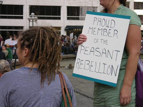 proud member of peasant rebellion