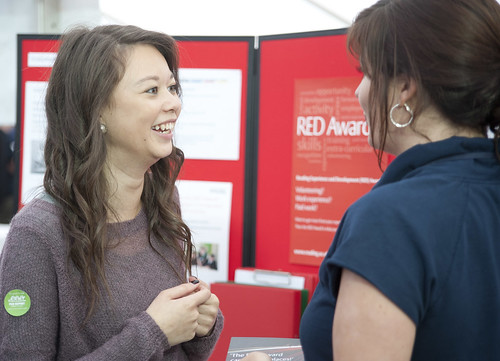 A student finds out about the RED Award
