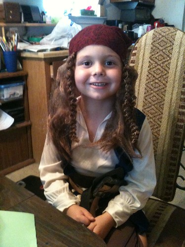 Zach as Captain Jack Sparrow Halloween 2011