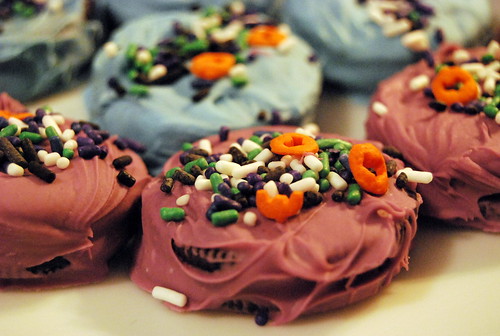 Halloween Cookies Up Close and Personal