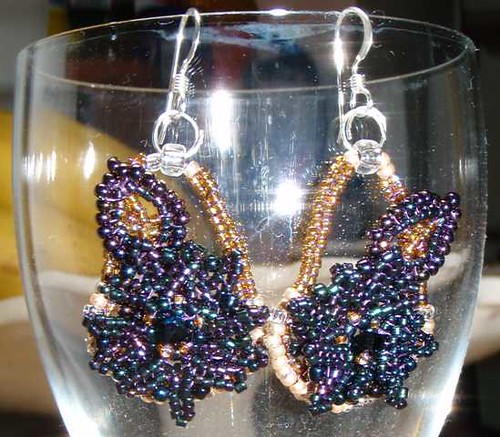 Night Earrings by Clare Thomas