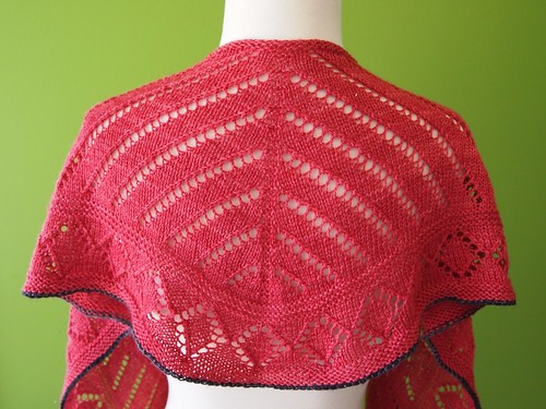 test knit for Stephen West - Gyllis