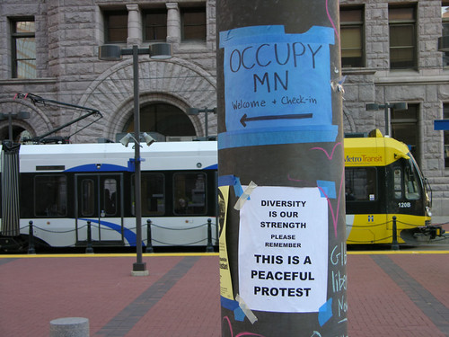 Occupy MN welcome + Check-in